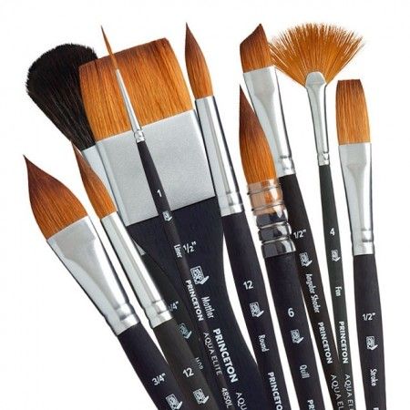 Sable Paint Brushes